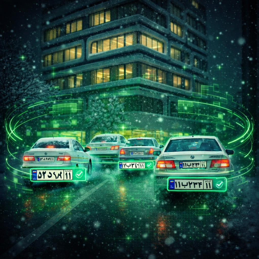 پلاک‌خوان جاده‌ای | نرم‌افزار کنترل تردد